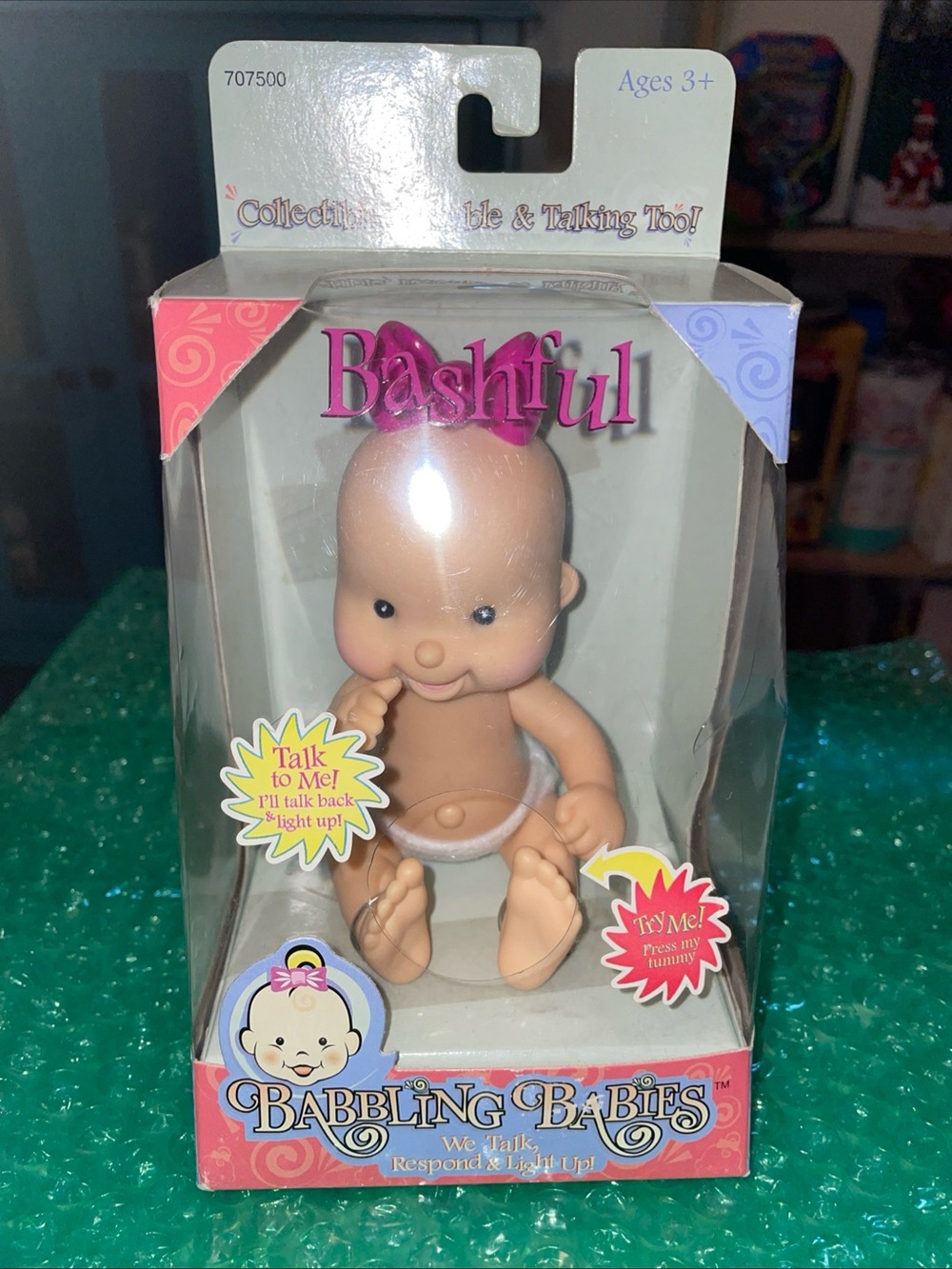 Babbling Babies Bashful Doll Rare New In Box